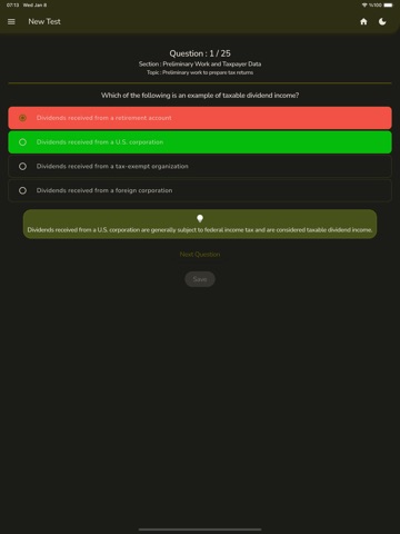 Enrolled Agent Exam Prep - SEE iPad screenshot