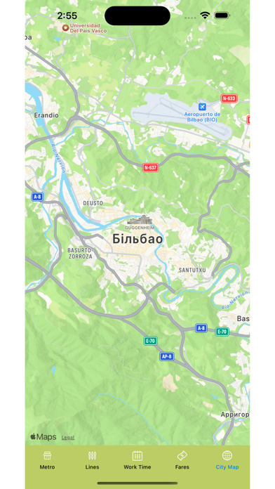 Screenshot #3 pour Bilbao Subway Map