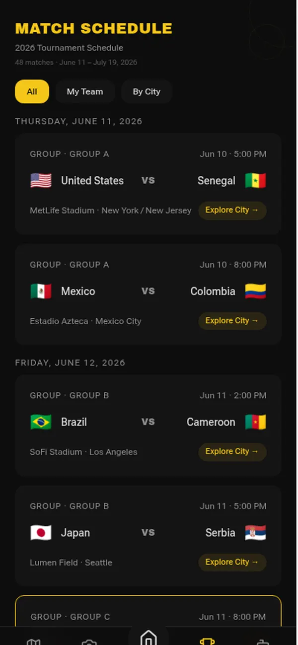 Screenshot #3 pour FanPulse 2026: Soccer & Scores