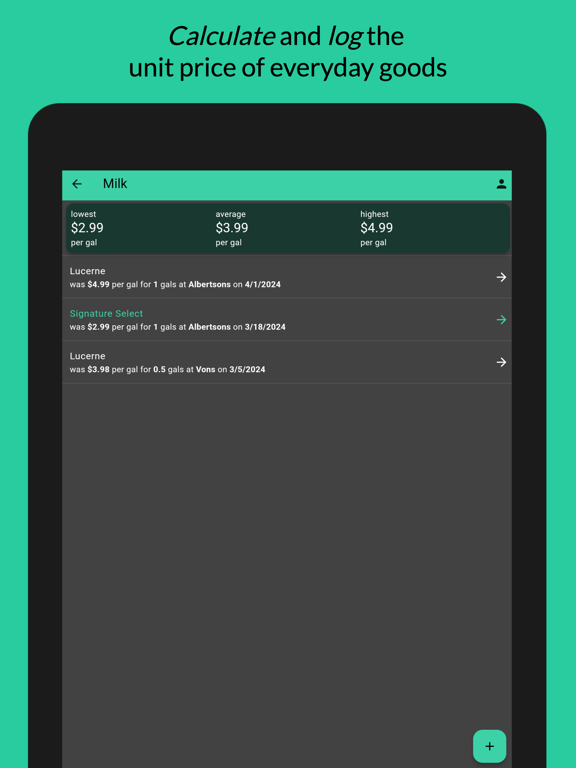 Price Logger - ITAGP (Cloud)