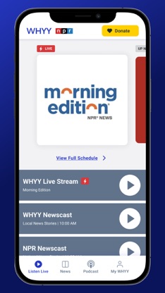 WHYY Listen: News & Podcasts screenshot 1