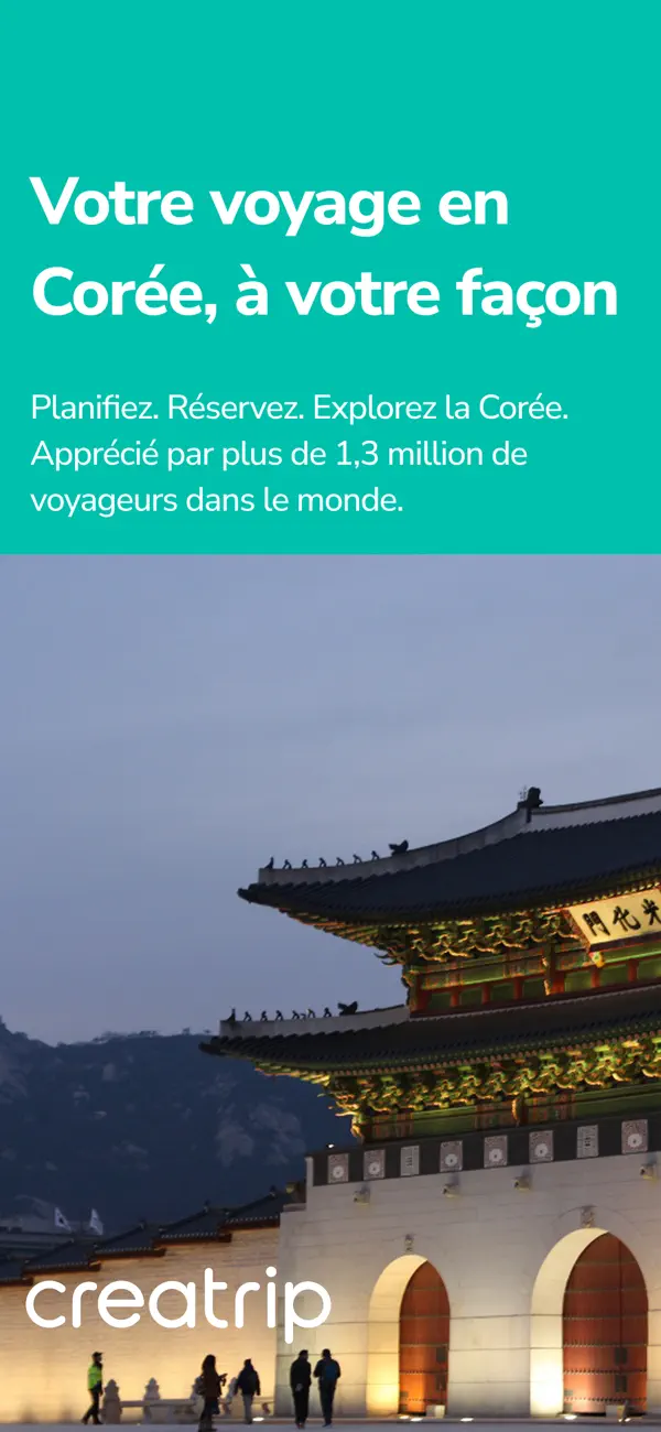 Screenshot #1 pour Creatrip: Appli Voyage Corée