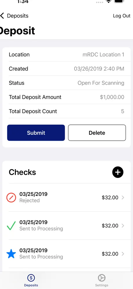 CFSB Business Check Deposit screenshot 3