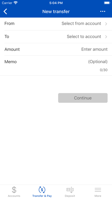 Hamlin Bank Mobile Banking Screenshot