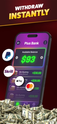 MPL Gin Rummy: Cash Games iPhone screenshot