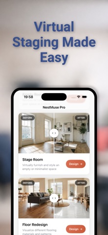 NestMuse: AI Home Interior screenshot