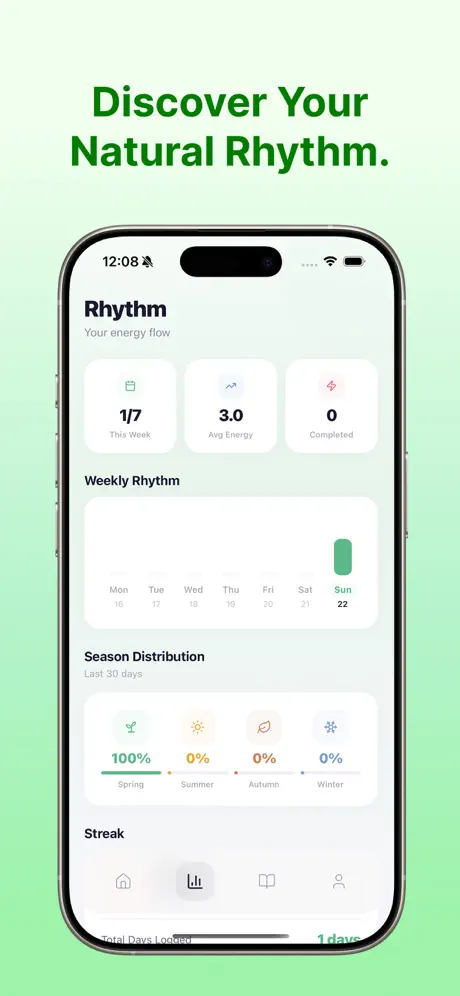 Seasons - Energy & MoodTracker screenshot 4