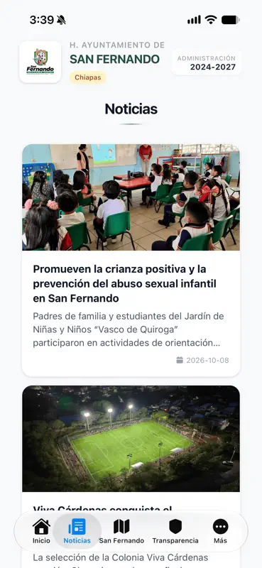 San Fernando Digital screenshot 2 of 6