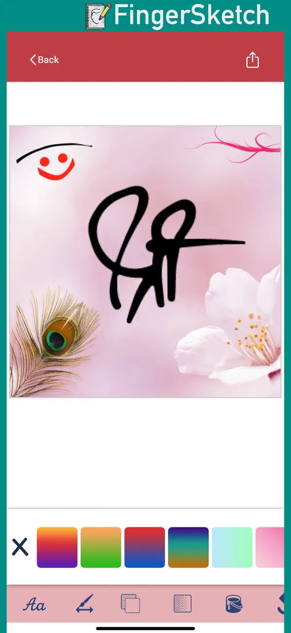 Screenshot #3 pour FingerSketch Cam: Art Canvas