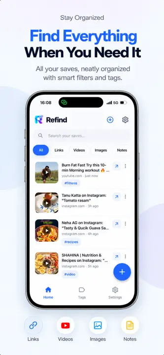 Offline Bookmark Saver: Refind screenshot 3