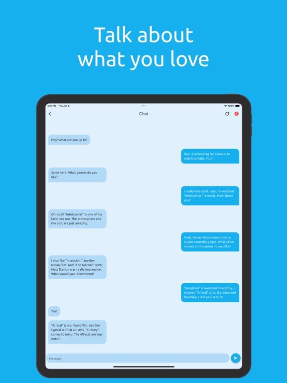 Chatap | Find. Chat. Meet. iPad screenshot 1 - Social Networking app