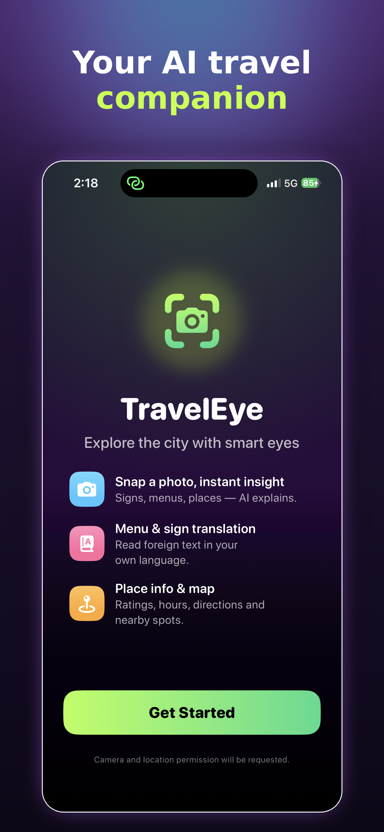 TravelEye: AI Travel Guide screenshot 6