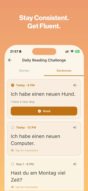 Daily Deutsch: Learn German screenshot 6 of 6