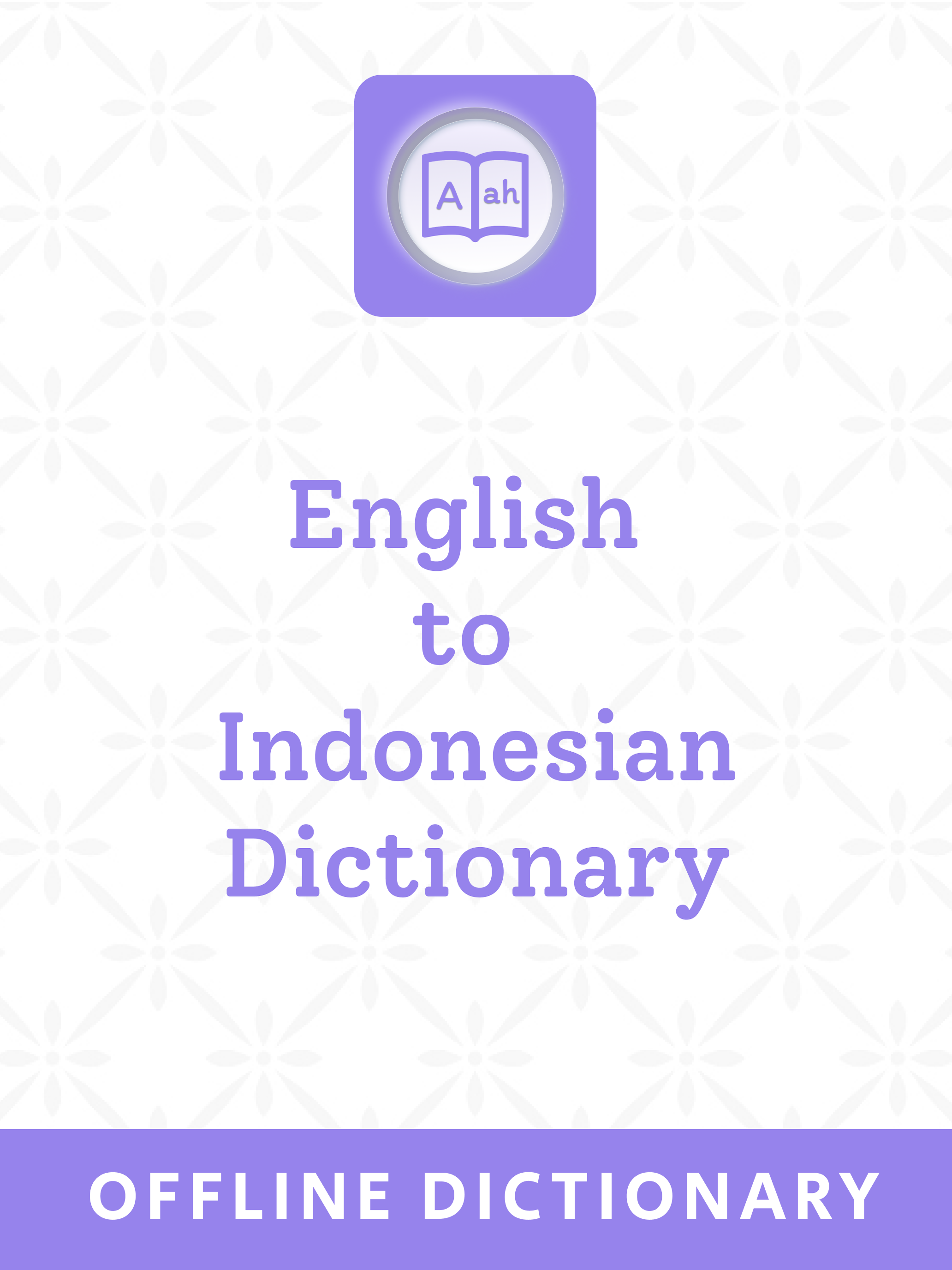 Indonesian Dictionary App