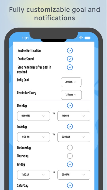 Tataro Water Reminder screenshot-4