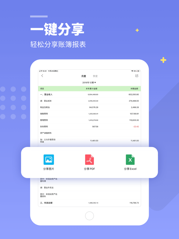 Screenshot #6 pour 柠檬云财务