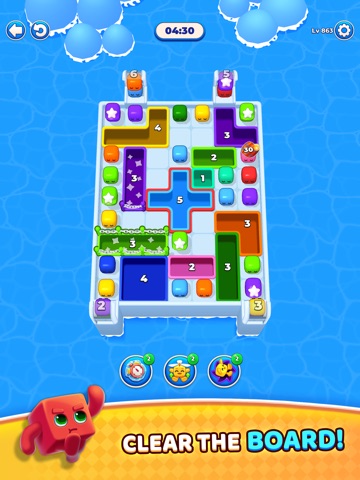 Hole Drop Puzzle iPad screenshot