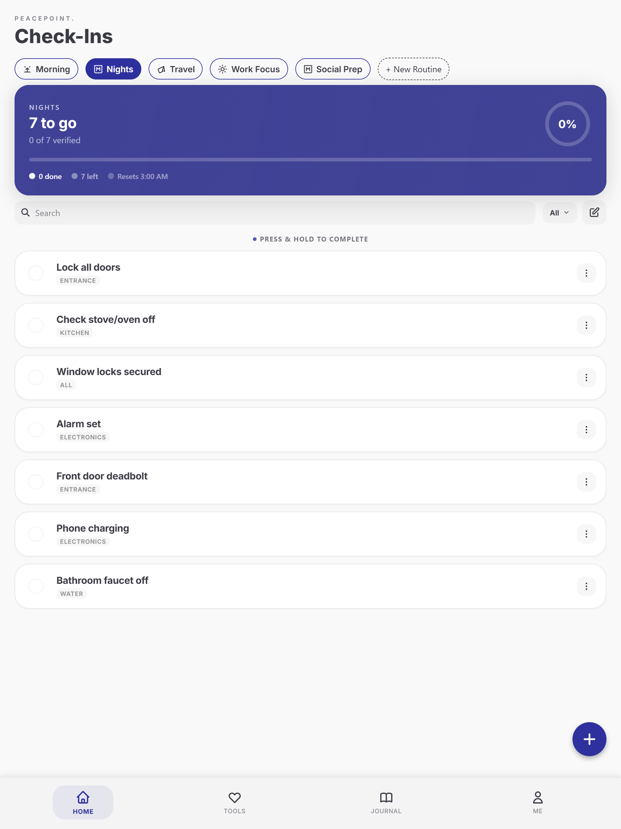 PeacePoint: OCD Smart Routines