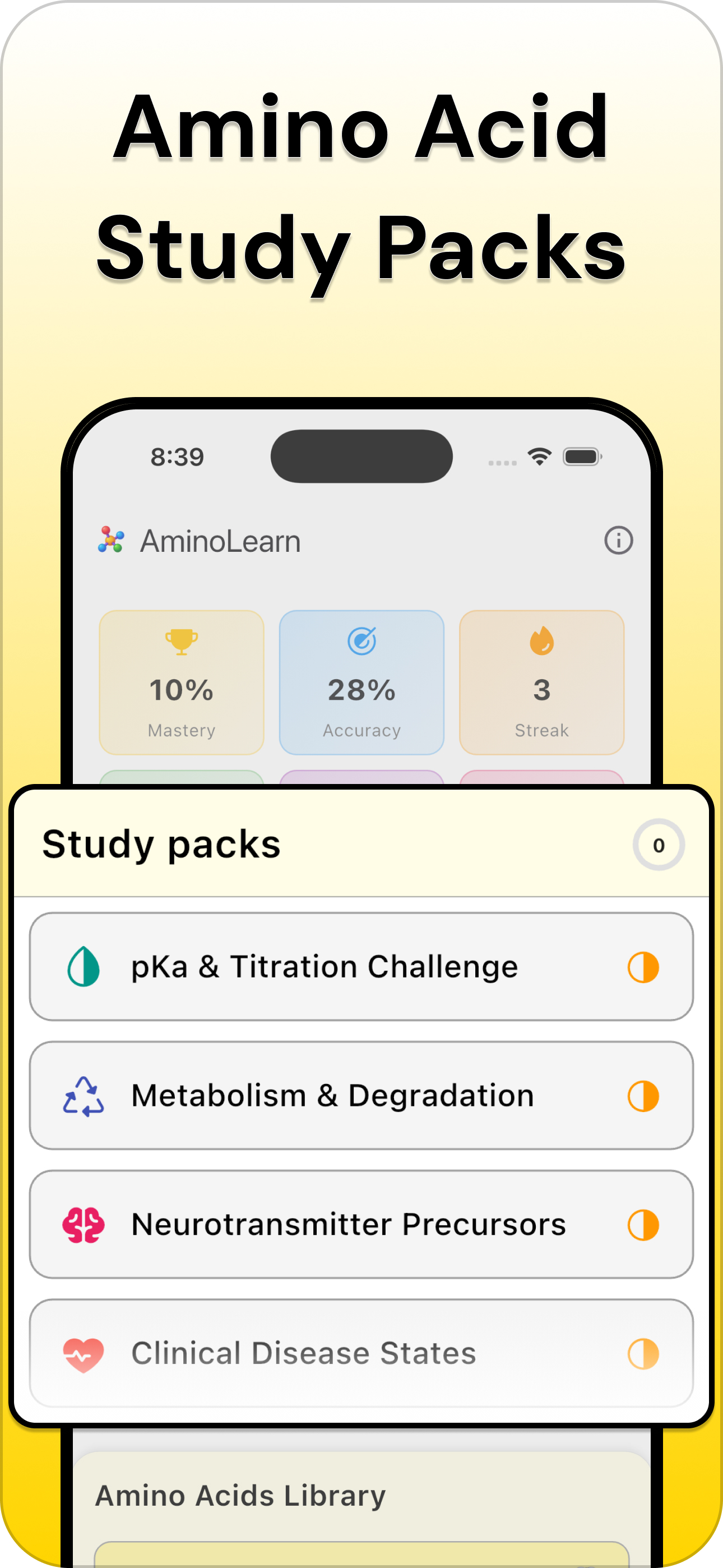 Amino Acid Quiz - AminoLearn