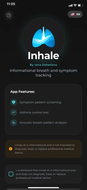 Inhale AI screenshot 1