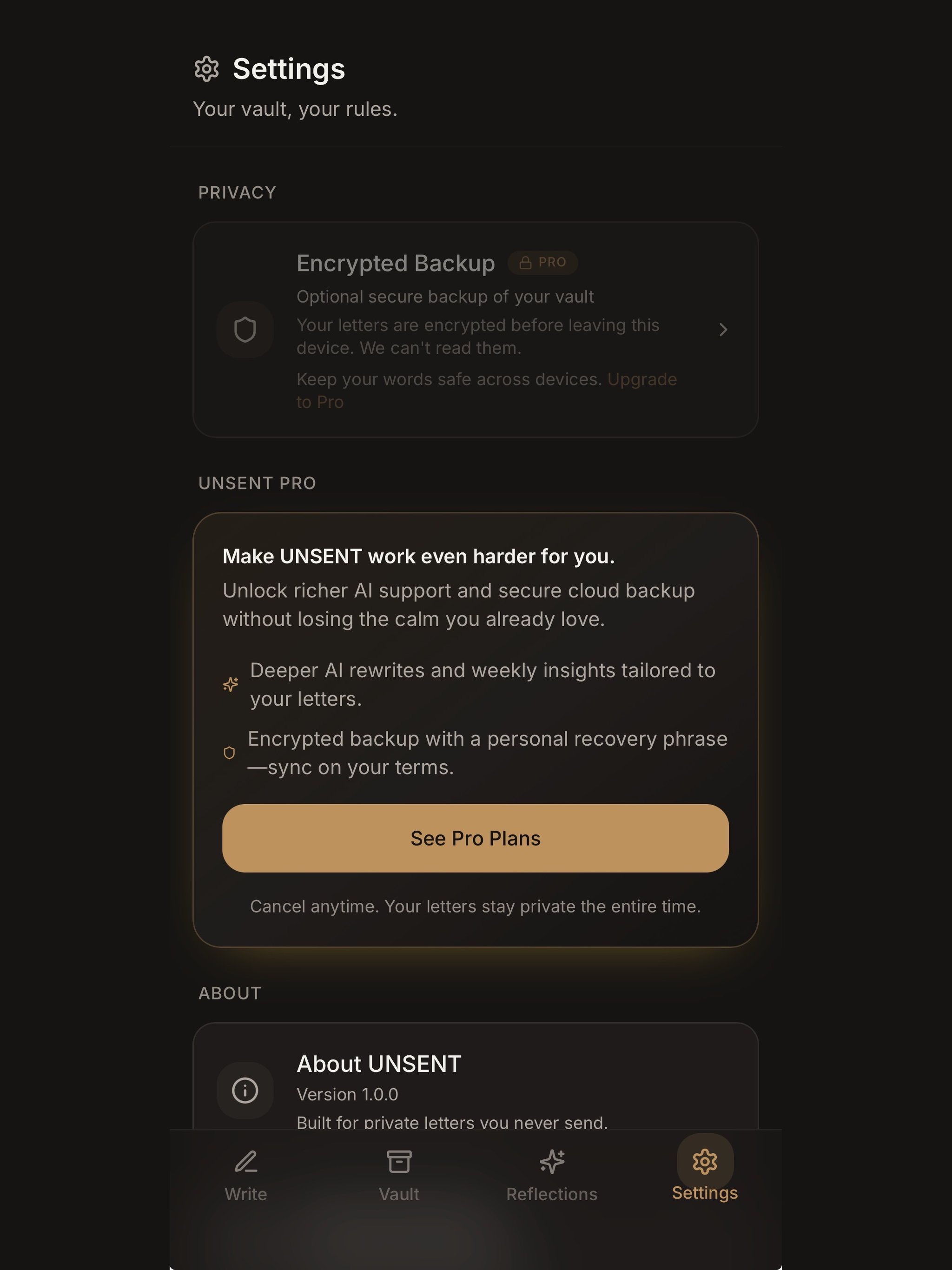 UNSENT - Letters Never Sent screenshot 17