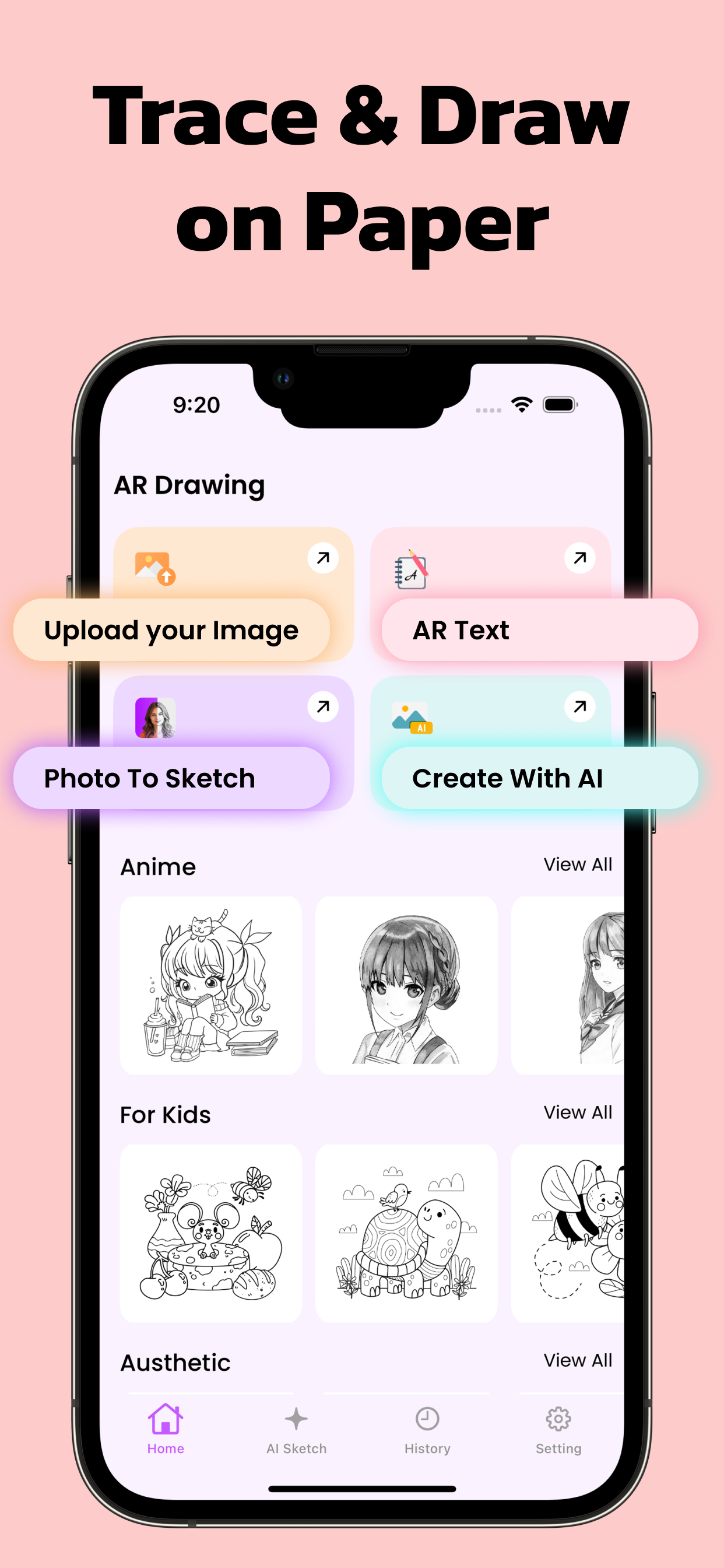 Trace Drawing App Sketch Paint