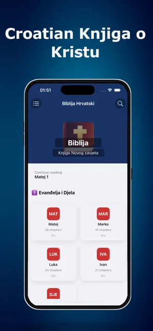 Biblija Hrvatski screenshot 1