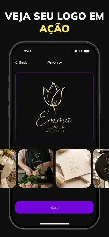 IA Crear Logos: Diseño Gráfico screenshot 3 of 7