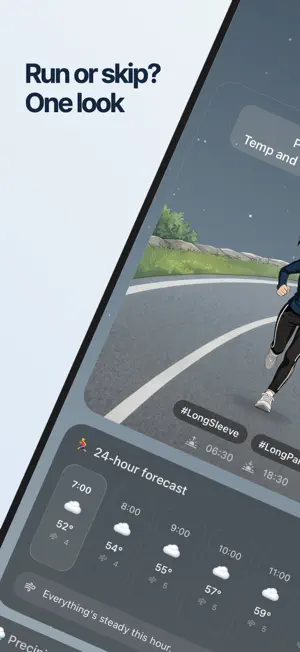 RunWeather - for Runners screenshot 1