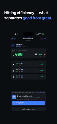 HITTER: Volleyball Highlights screenshot