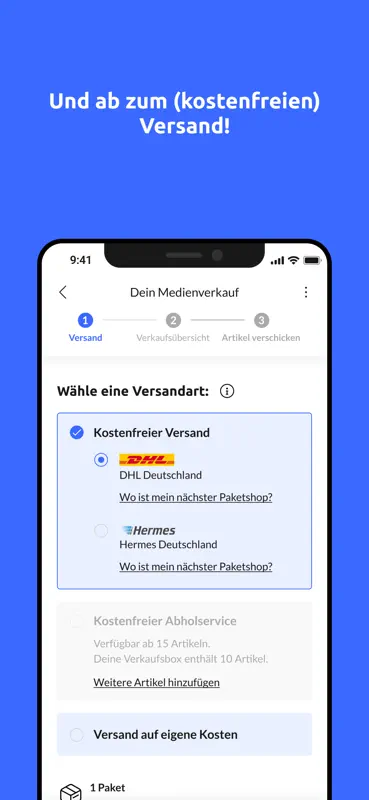 momox: Second Hand verkaufen screenshot 6 of 8
