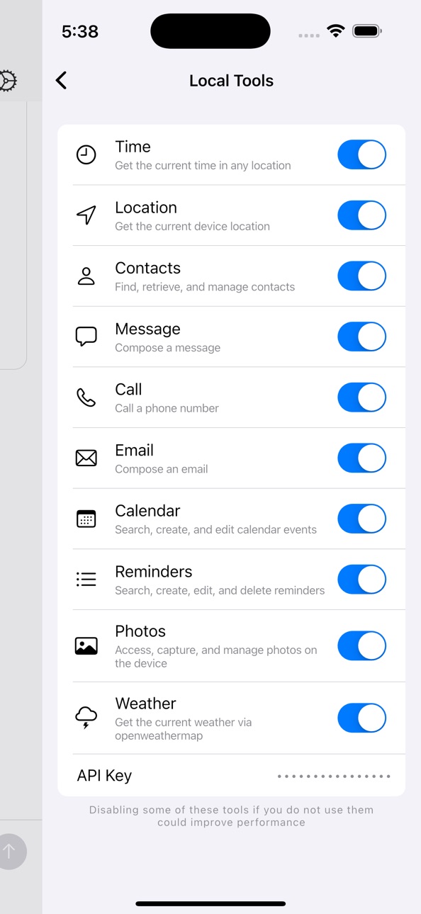 iPhone screenshot