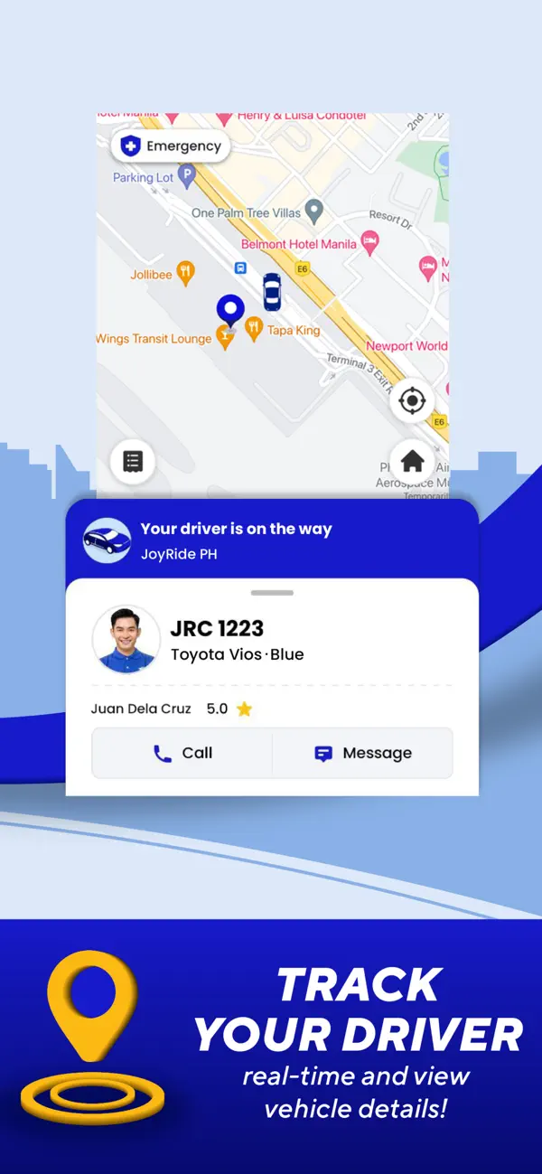Screenshot #3 pour JoyRide: Book Moto Taxi & Car