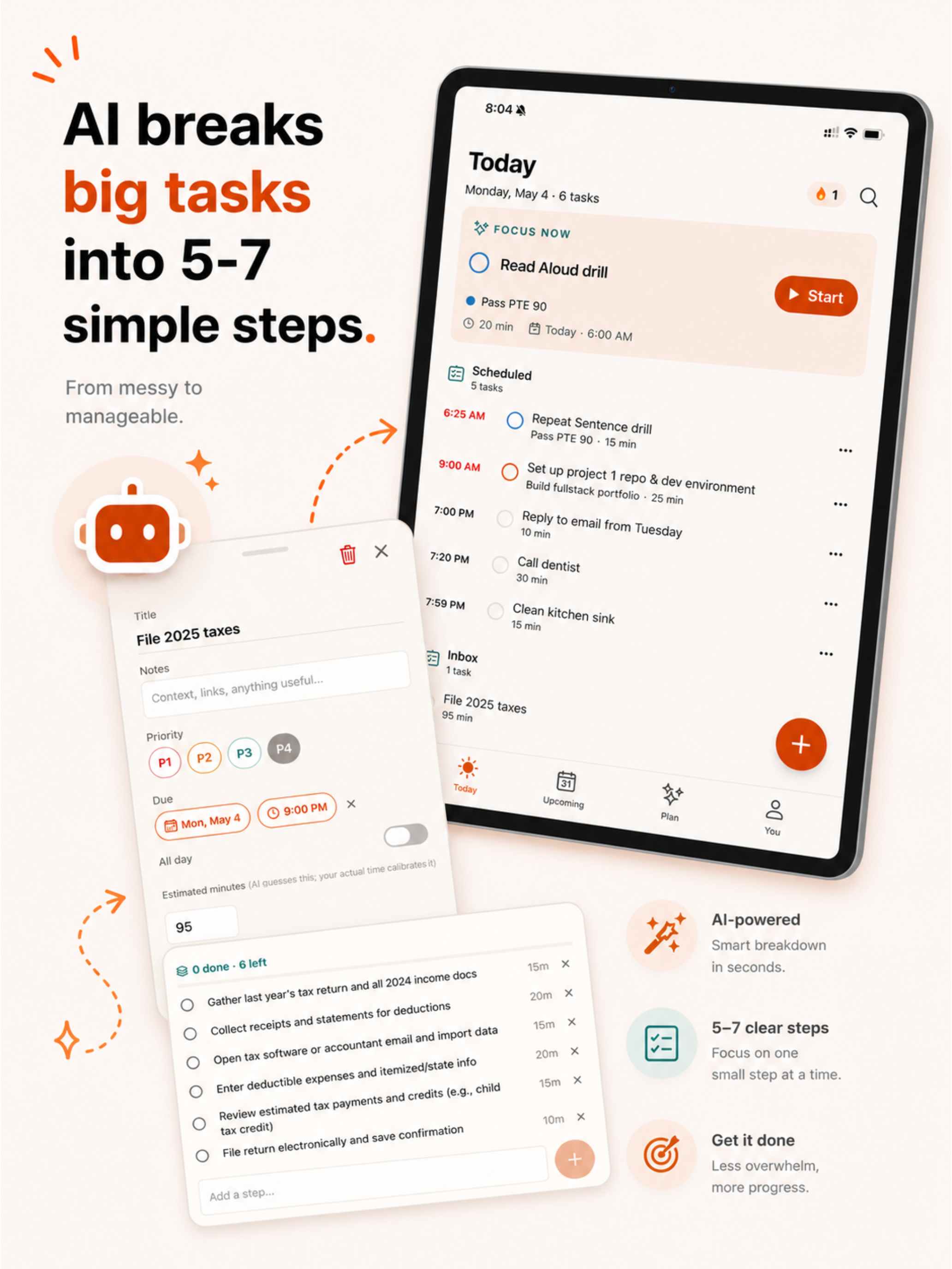 Startiny: ADHD To-Do Planner