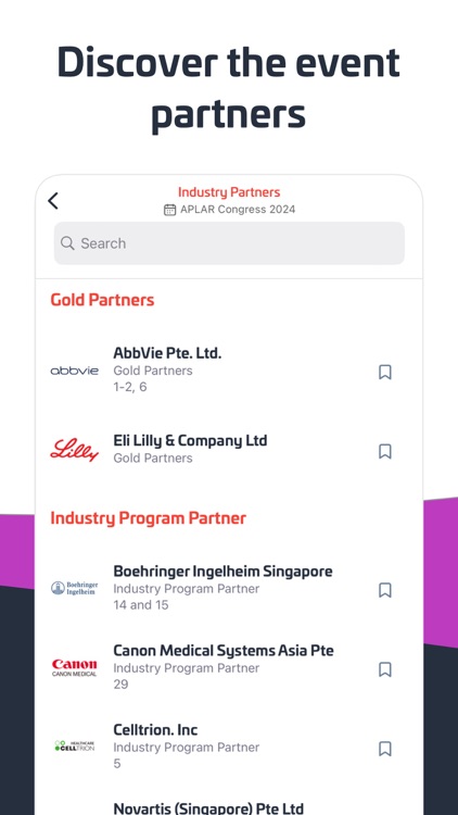 APLAR 2024 - Event App screenshot-3
