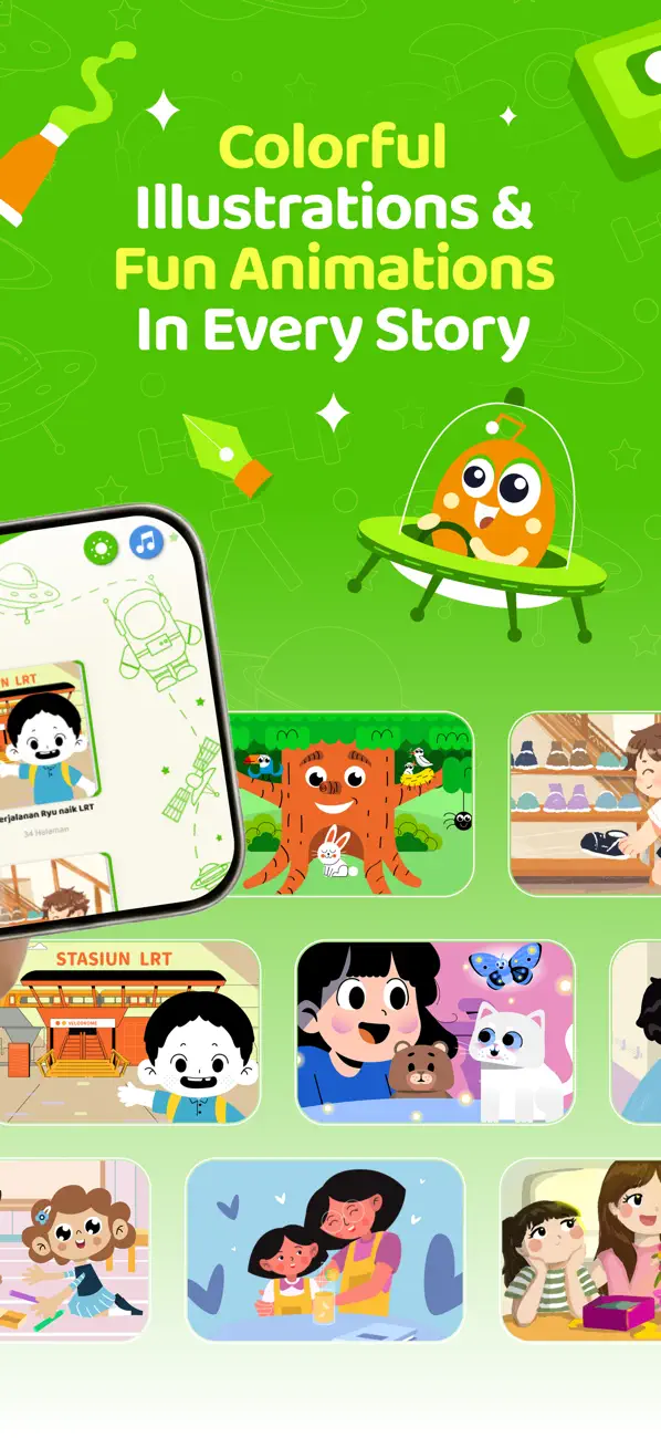 Screenshot #2 pour Bercerita: Cerita Interaktif