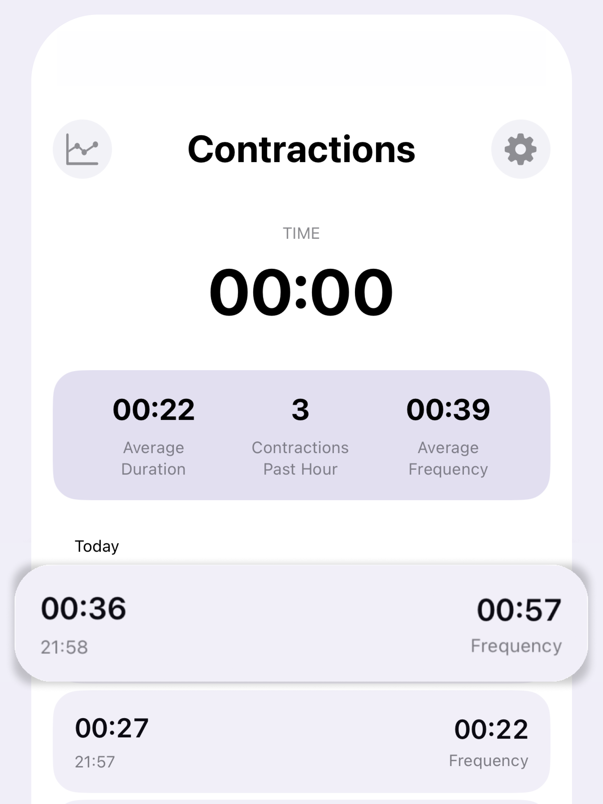 Contraction Timer - Bloom screenshot 10