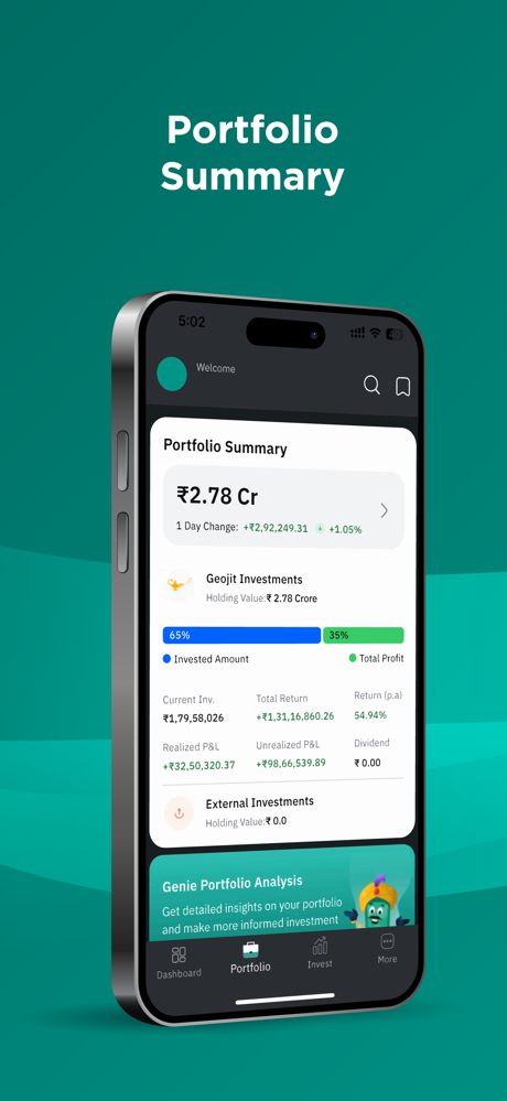 Geojit: Mutual Fund, SIP App screenshot 2