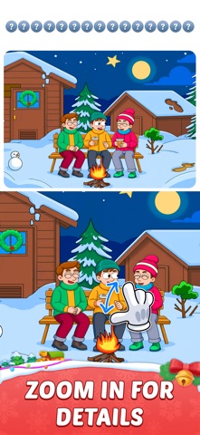 Christmas Find Differences Screenshot 2 of 5