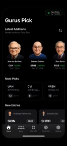 GuruFolio - Elite pick stocks screenshot