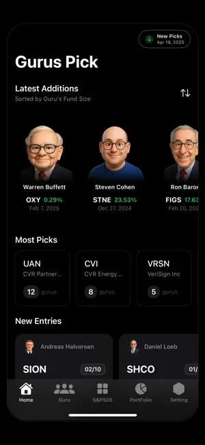 GuruFolio - Elite pick stocks screenshot 2