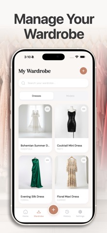 AI Clothes Changer - DressMe iPhone screenshot