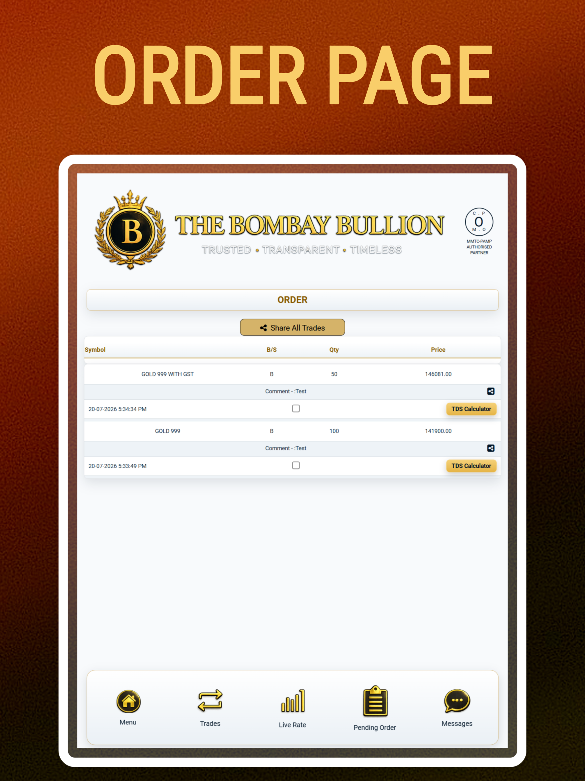 The Bombay Bullion screenshot 16