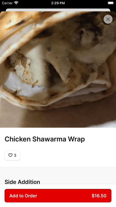 Nobhill Pizza & Shawarma iPhone screenshot 4 - Food & Drink app