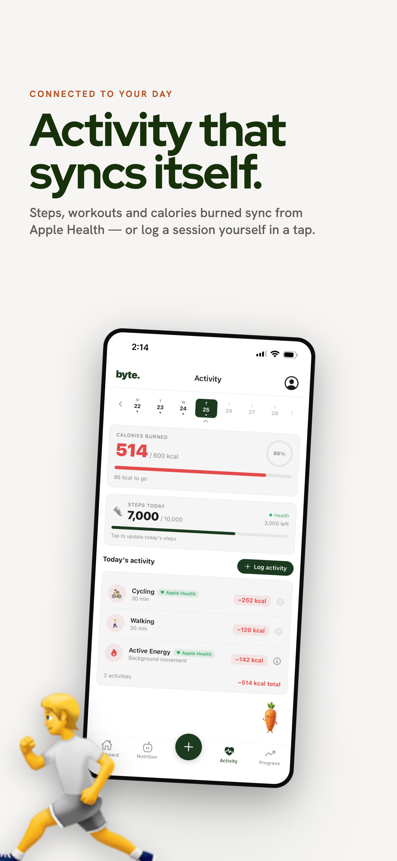 byte. Calorie & Macro Tracker screenshot 6