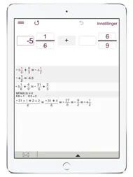 Brøk kalkulator 4in1 ipad bilder 2