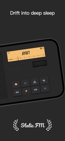Static FM: White Noise Machine iPhone screenshot