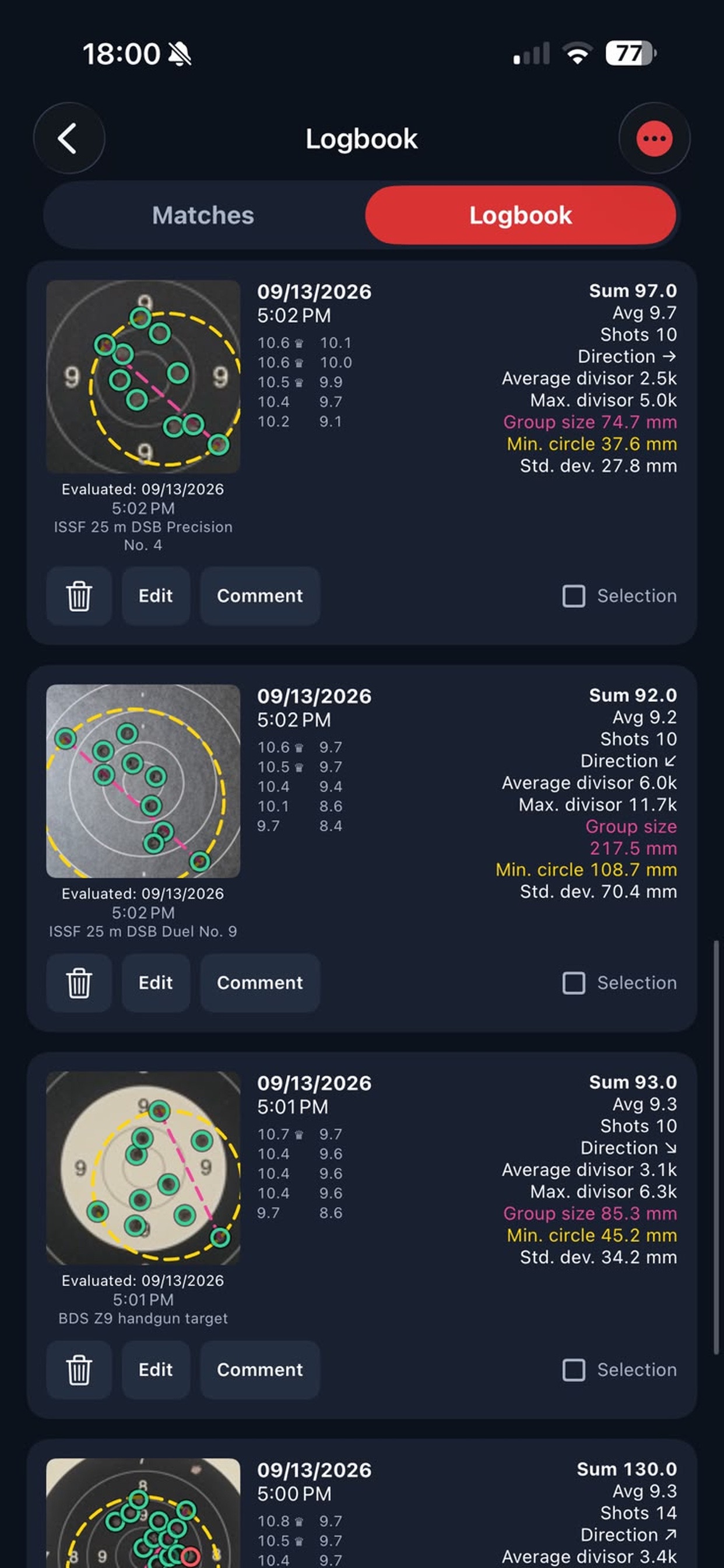 Screenshot 2 of Target Tracer - Scan & Score
