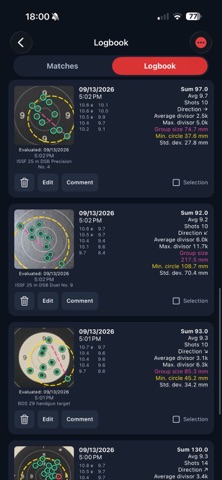 Screenshot 2 of Target Tracer - Scan & Score App