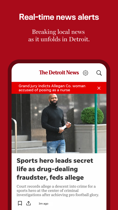 The Detroit News Screenshot